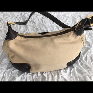 Aigner Designer canvas purse